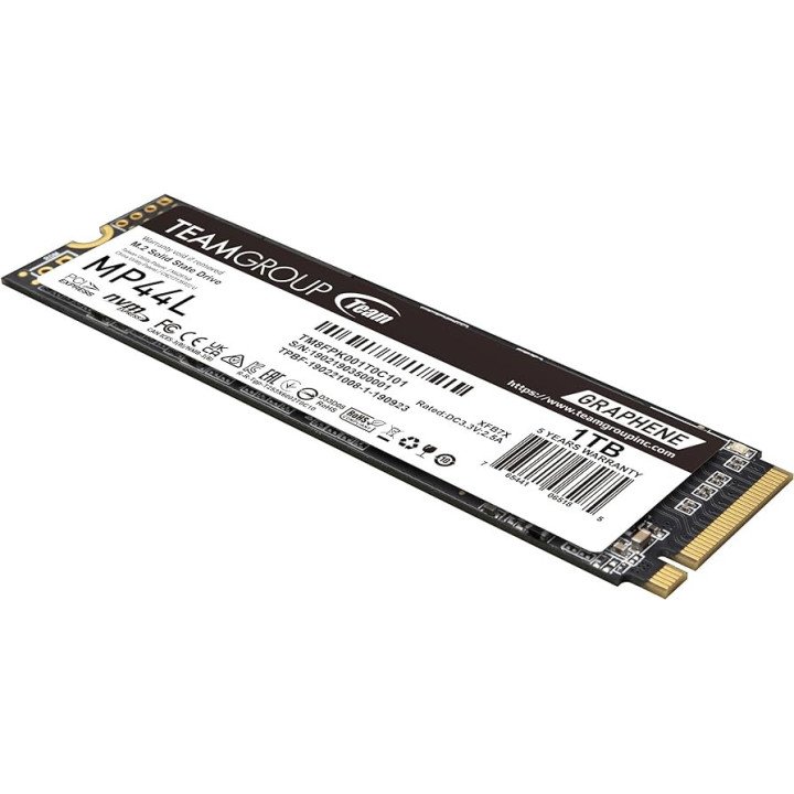 SSD Team Group MP44L 1TB Gen4 M.2 NVMe (5000/4500MB/s)