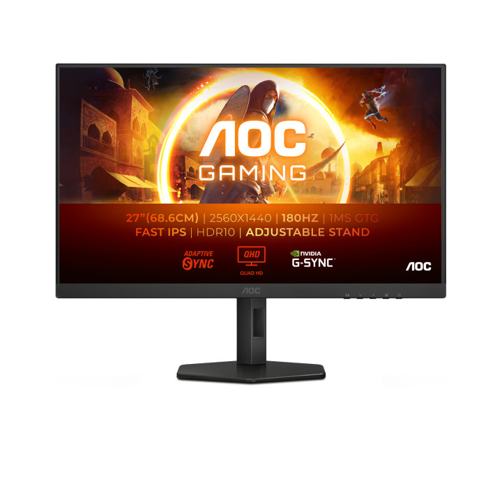 AOC G4 Q27G4XF monitor de ecrã 68,6 cm (27") 2560 x 1440 pixels Quad HD LED