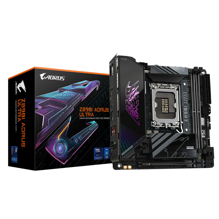 GIGABYTE Z890I AORUS ULTRA motherboard Intel Z890 LGA 1851 (Socket V1) mini ITX