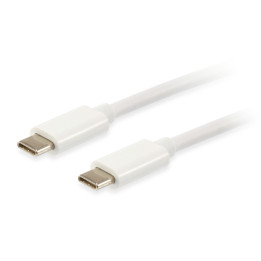 Equip 128351 cabo USB USB 3.2 Gen 2 (3.1 Gen 2) 1 m USB C Branco