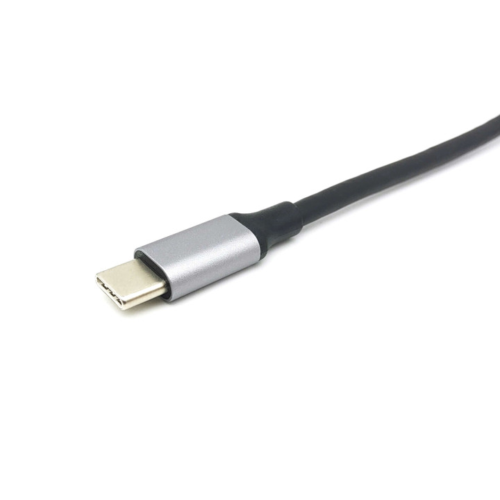 Equip 133483 base & duplicador de portas Com fios USB 3.2 Gen 1 (3.1 Gen 1) Type-C Preto, Cinzento