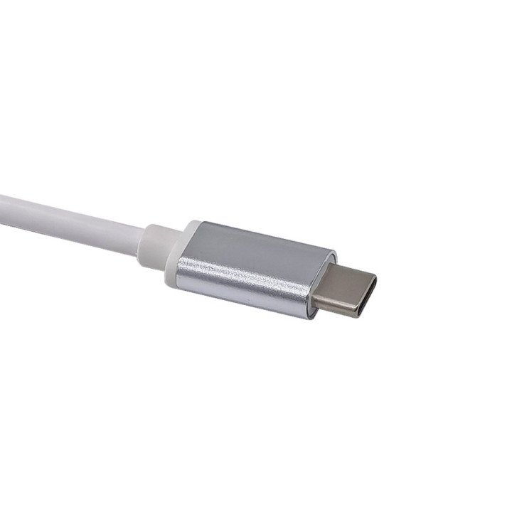 Equip 133481 base & duplicador de portas USB 3.2 Gen 1 (3.1 Gen 1) Type-C Prateado