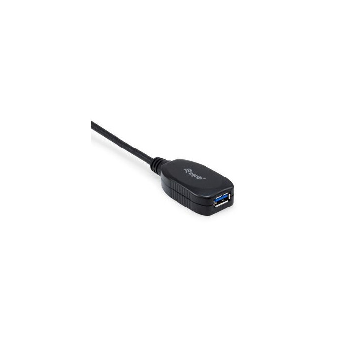 Equip 133347 cabo USB USB 3.2 Gen 1 (3.1 Gen 1) 10 m USB A Preto