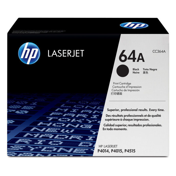 HP Toner LaserJet Original 64A Preto