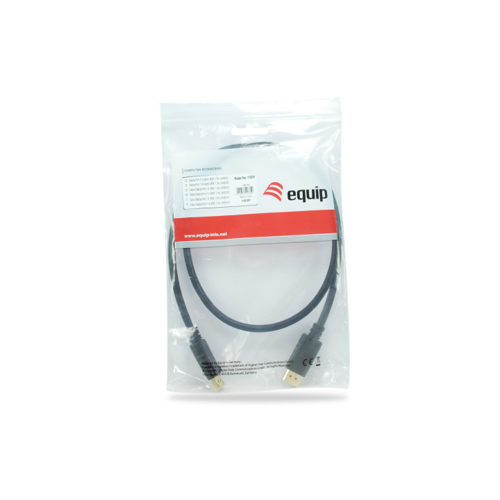 Equip 119251 cabo DisplayPort 1 m Preto