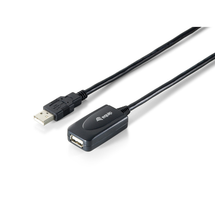 Equip 133311 cabo USB USB 2.0 15 m USB A Preto