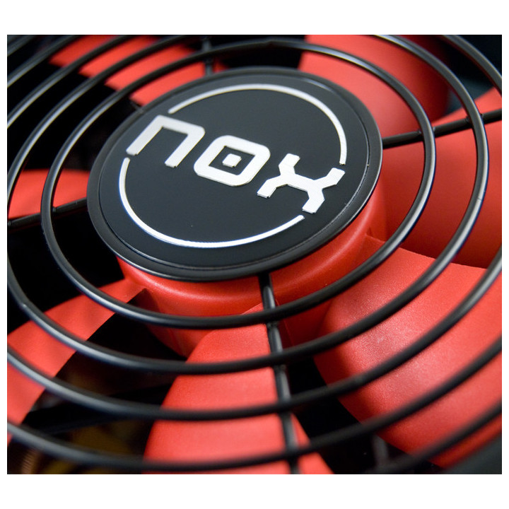 NOX NXS650 fonte de alimentação 650 W 20+4 pin ATX Preto, Vermelho
