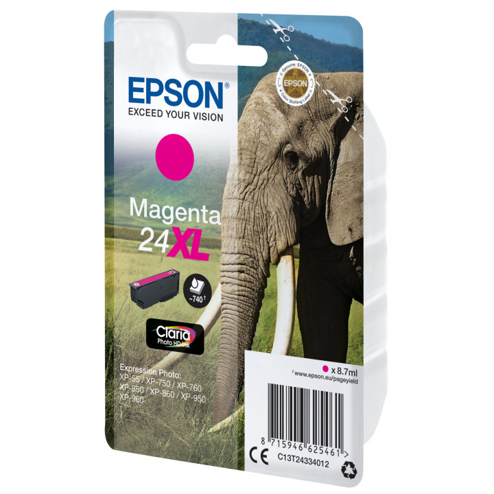 Epson Elephant C13T24334022 tinteiro 1 unidade(s) Original Magenta