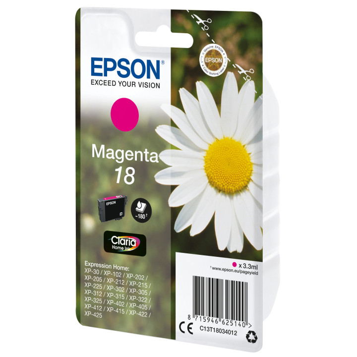 Epson Daisy C13T18034022 tinteiro 1 unidade(s) Original Magenta