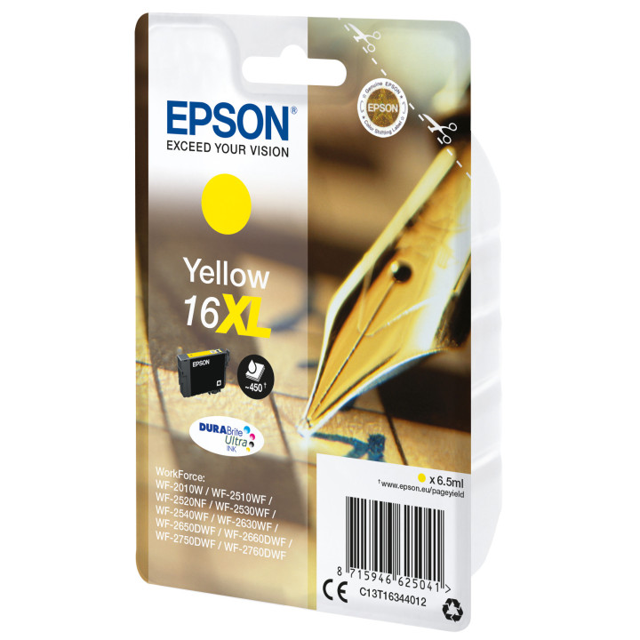 Epson Pen and crossword C13T16344022 tinteiro 1 unidade(s) Original Amarelo