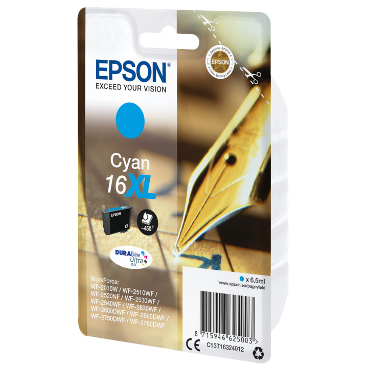 Epson Pen and crossword C13T16324022 tinteiro 1 unidade(s) Original Ciano
