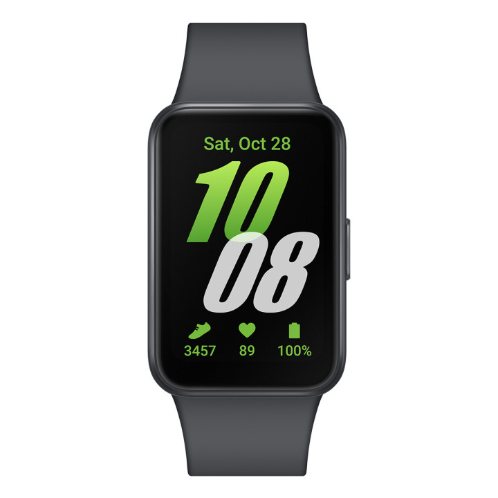 Samsung Galaxy Fit3 4,06 cm (1.6") AMOLED 40 mm Digital 256 x 402 pixels Ecrã táctil Cinzento