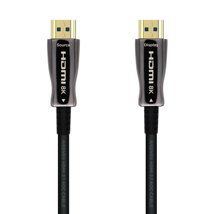 AISENS A153-0519 cabo HDMI 30 m 2 x HDMI Type A (Standard) HDMI Type A (Standard) Preto
