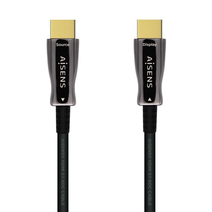 AISENS A153-0519 cabo HDMI 30 m 2 x HDMI Type A (Standard) HDMI Type A (Standard) Preto