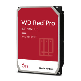 Western Digital Red Pro unidade de disco rígido 6 TB 7200 RPM 256 MB 3.5" SATA