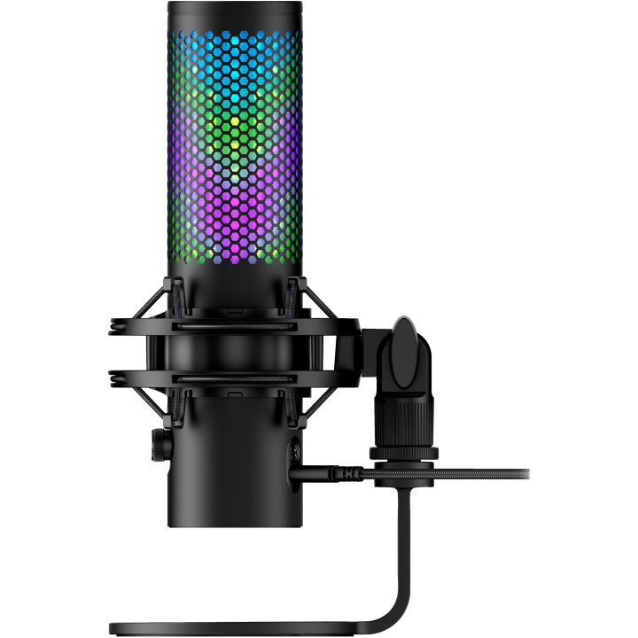 HP HyperX QuadCast 2 S - USB Microphone (Black) Preto Microfone de mesa