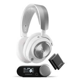 Steelseries 61525 auscultador Auscultadores Com fios Fita de cabeça Jogos USB Type-C Branco