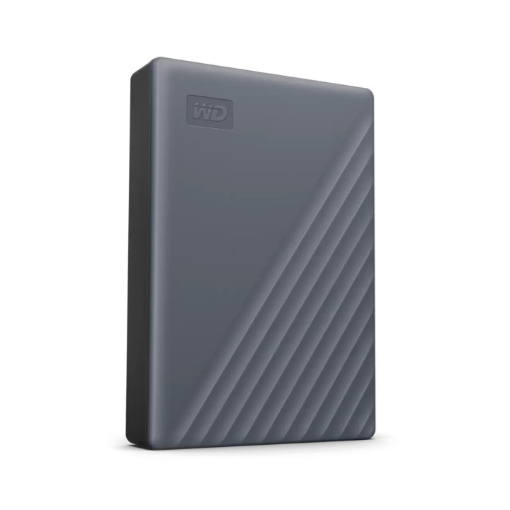 Disco Externo Western Digital My Passport 6TB 2.5" USB Type-C 3.2 Gen 1 (3.1 Gen 1) Cinza