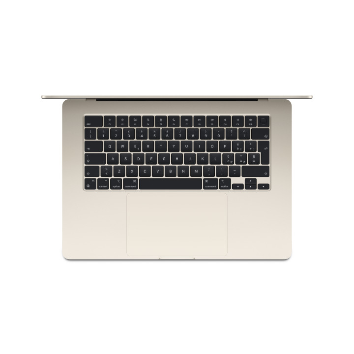 Apple MacBook Air Apple M M3 Computador portátil 38,9 cm (15.3") 16 GB 512 GB SSD Wi-Fi 6E (802.11ax) macOS Sonoma Bege