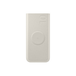 Samsung EB-U2510XUEGEU power bank 10000 mAh Carregamento wireless Bege