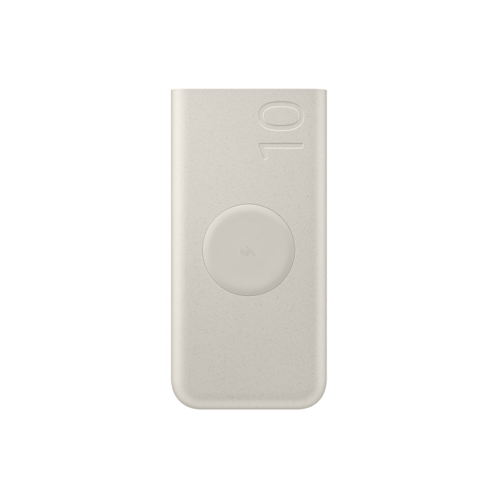 Samsung EB-U2510XUEGEU power bank 10000 mAh Carregamento wireless Bege