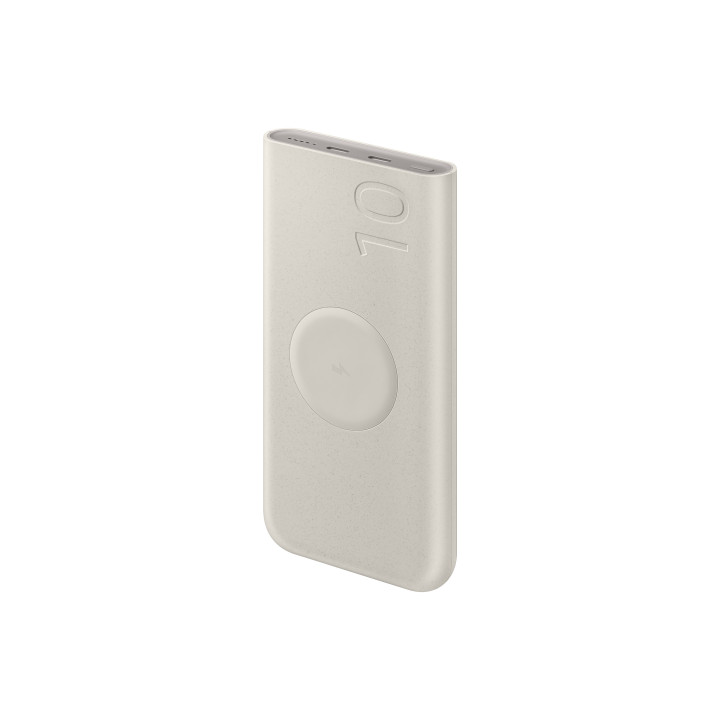 Samsung EB-U2510XUEGEU power bank 10000 mAh Carregamento wireless Bege