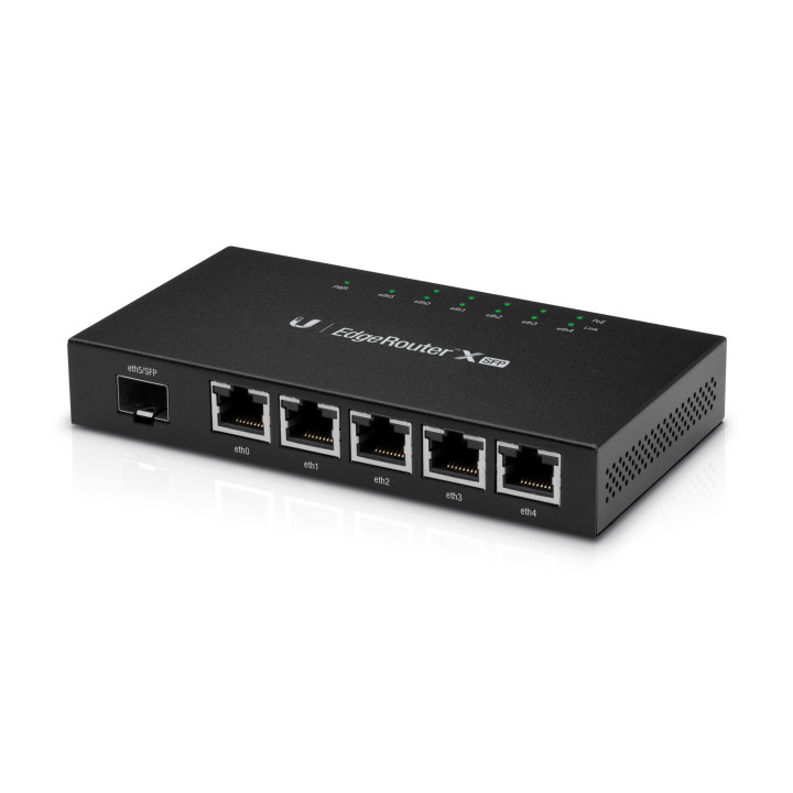 Ubiquiti EdgeRouter X SFP router com fio Gigabit Ethernet Preto