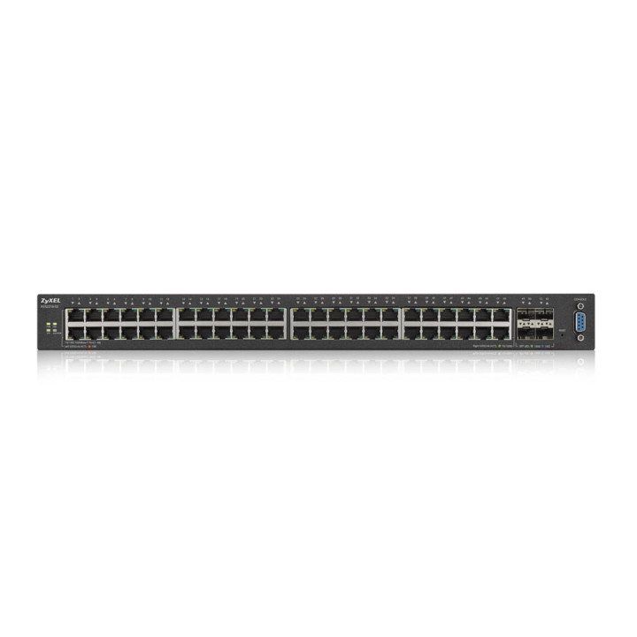 Zyxel XGS2210-52 Gerido L2 Gigabit Ethernet (10 100 1000) 1U Preto