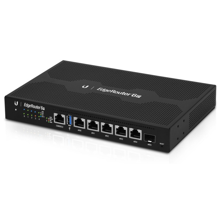 Ubiquiti EdgeRouter 6P router com fio Gigabit Ethernet Preto