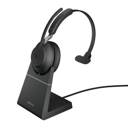 Jabra 26599-899-989 auscultador Auscultadores Sem fios Fita de cabeça Escritório Call center USB Type-A Bluetooth Preto
