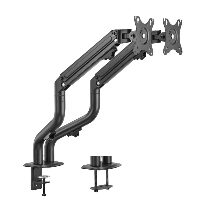 AISENS DT32TSR-141 montagem e suporte para monitores 81,3 cm (32") Secretária Preto