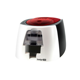 Evolis Badgy200 impressora de cartões plásticos Sublimação de cor transferência térmica Cor 260 x 300 DPI