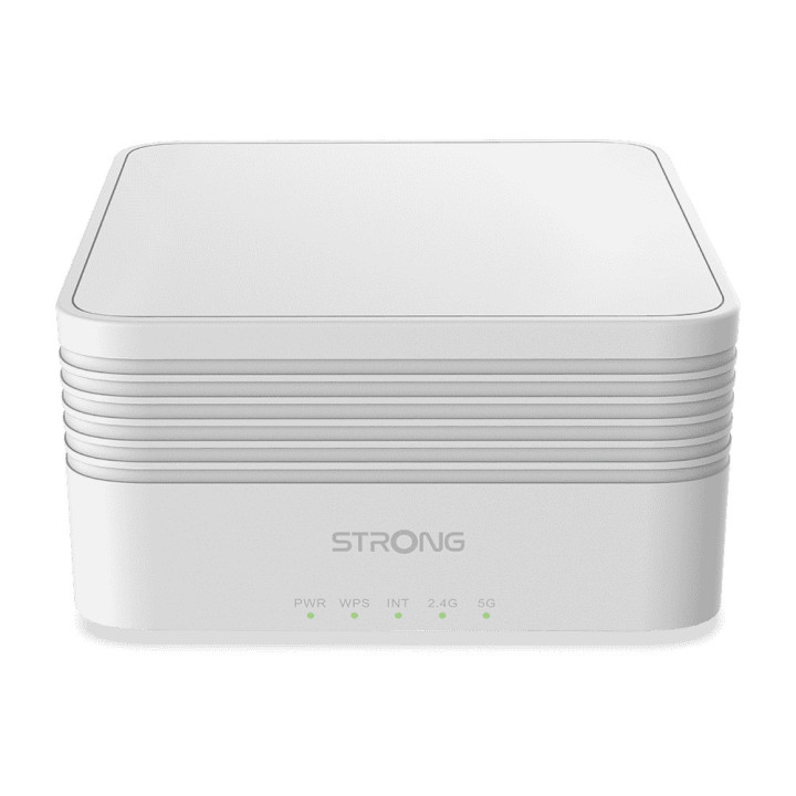 Strong MESHTRIAX3000 sistema de Wi-Fi Mesh Dual-band (2,4 GHz   5 GHz) Wi-Fi 6 (802.11ax) Branco 3 Interno