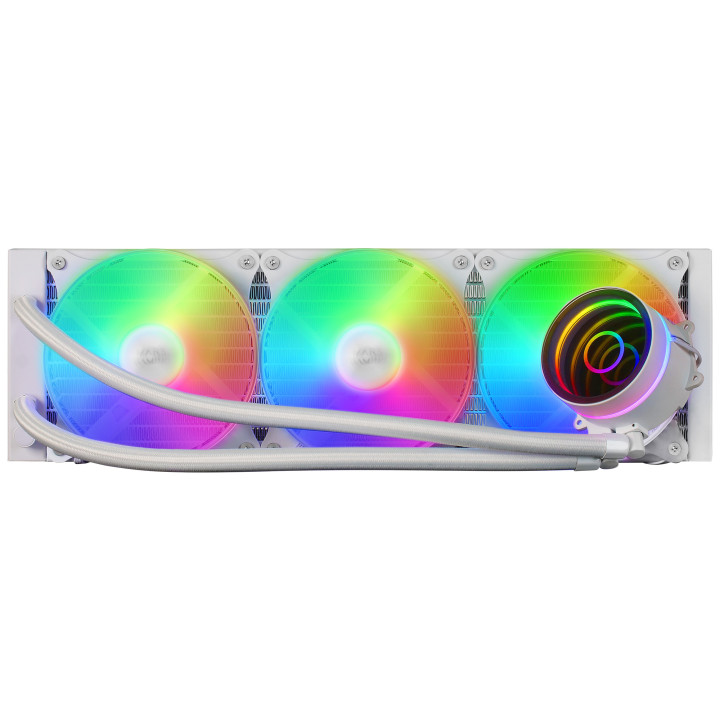 Mars Gaming MLONE360W Sistema de Arrefecimento de Computador Processador Refrigerador líquido all-in-one 12 cm Branco 1