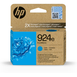HP Tinteiro EvoMore 924e Original Ciano