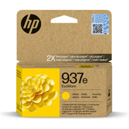 HP Tinteiro EvoMore 937e Original Amarelo