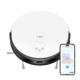TP-Link Tapo RV20 Mop 0,4 l Sem bolsa Preto, Branco