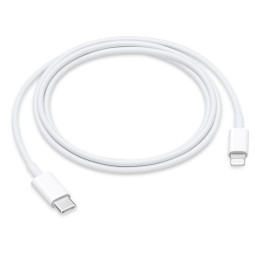 Apple MUQ93ZM A cabo Lightning 1 m Branco