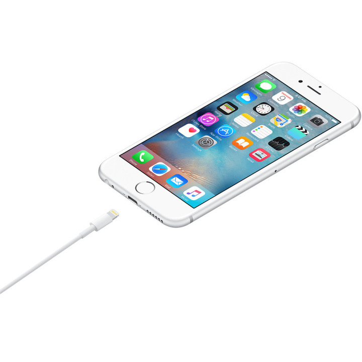 Apple MUQW3ZM A cabo Lightning 1 m Branco