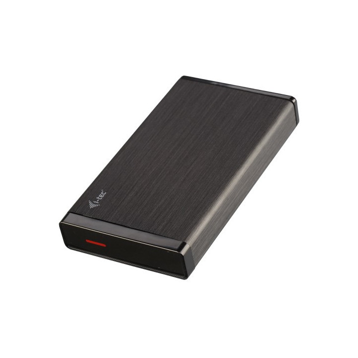i-tec MYSAFE35U401 Caixa para Discos Rígidos Caixa de disco rígido Preto, Metálico 3.5"