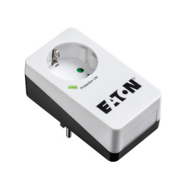 Eaton PB1D estabilizador de corrente Preto, Branco 1 tomada(s) CA 220 - 250 V