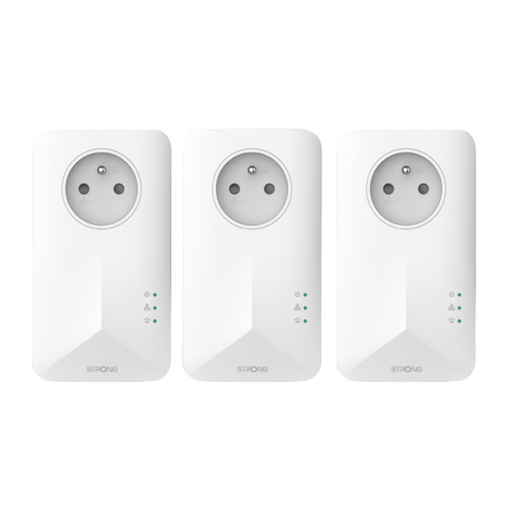 Strong Powerline 1000 1000 Mbit s Ethernet LAN Branco 3 unidade(s)