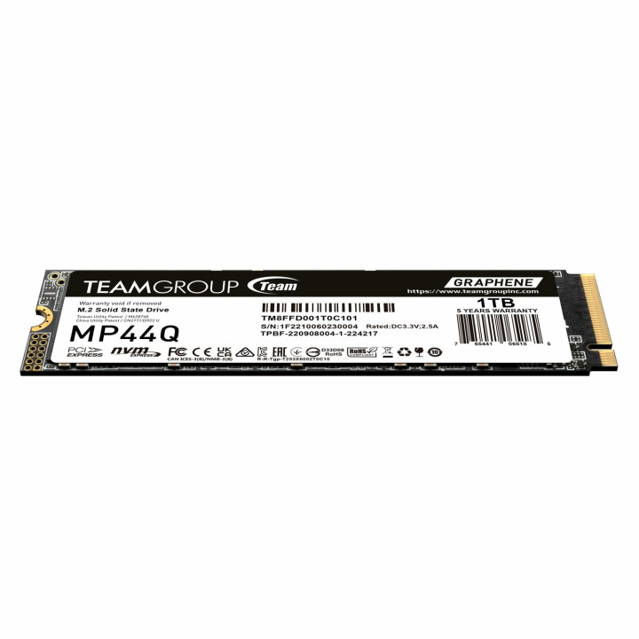 Team Group MP44Q 2 TB M.2 PCI Express 4.0 NVMe QLC 3D NAND