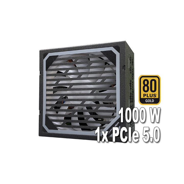 Fonte Modular LC-Power LC1000M V3.0 1000W 80+ Gold Preta