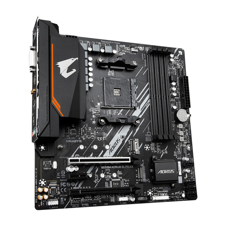 GIGABYTE B550M AORUS ELITE AX motherboard AMD B550 Socket AM4 micro ATX