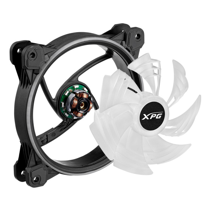 XPG HURRICANE 120 ARGB PWM Placa mãe Ventoinha 12 cm Preto 1 unidade(s)