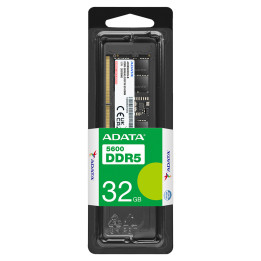 ADATA AD5S560032G-S módulo de memória 32 GB 1 x 32 GB DDR5 5600 MHz ECC