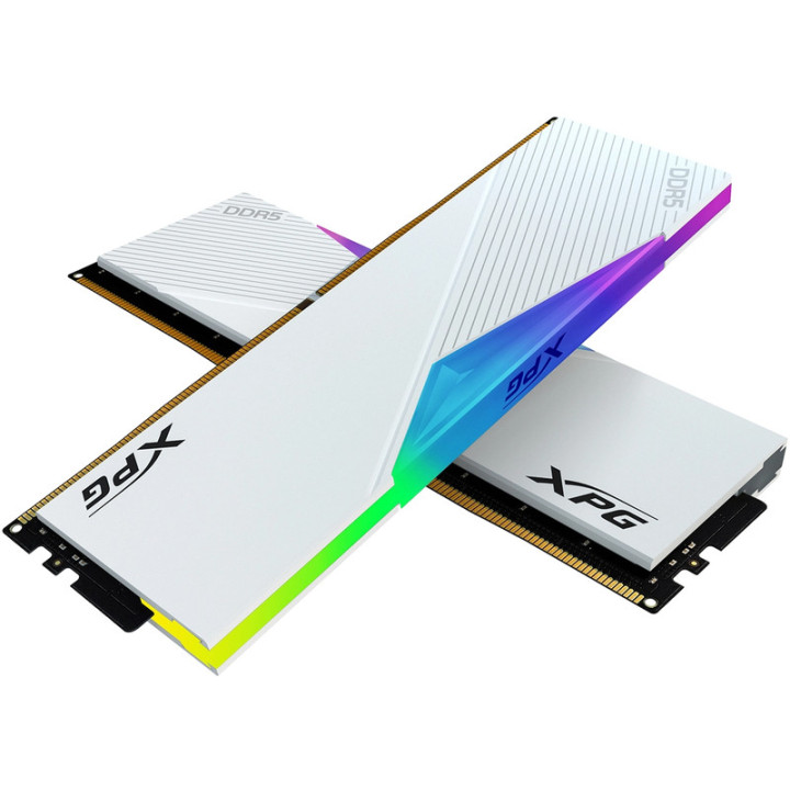 Memória ADATA XPG LANCER RGB White 64GB (2x32GB) 6000MHz