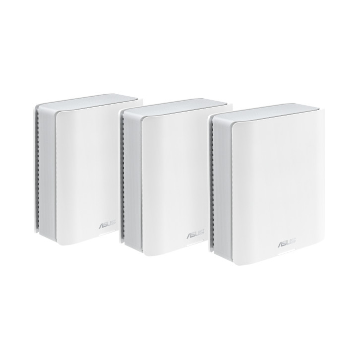 ASUS ZenWiFi BT10 – 3er Pack Weiß Tri-band (2.4 GHz   5 GHz   6 GHz) Wi-Fi 7 (802.11be) Branco 3 Interno