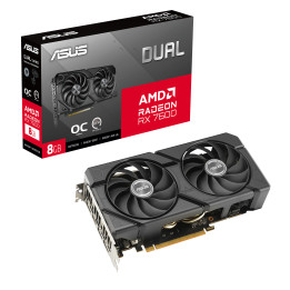 Gráfica ASUS Dual -RX7600-O8G-EVO AMD Radeon RX 7600 8 GB GDDR6